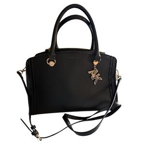 Anne Klein Classic Black Satchel